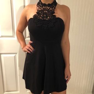 Adorable mini black dress